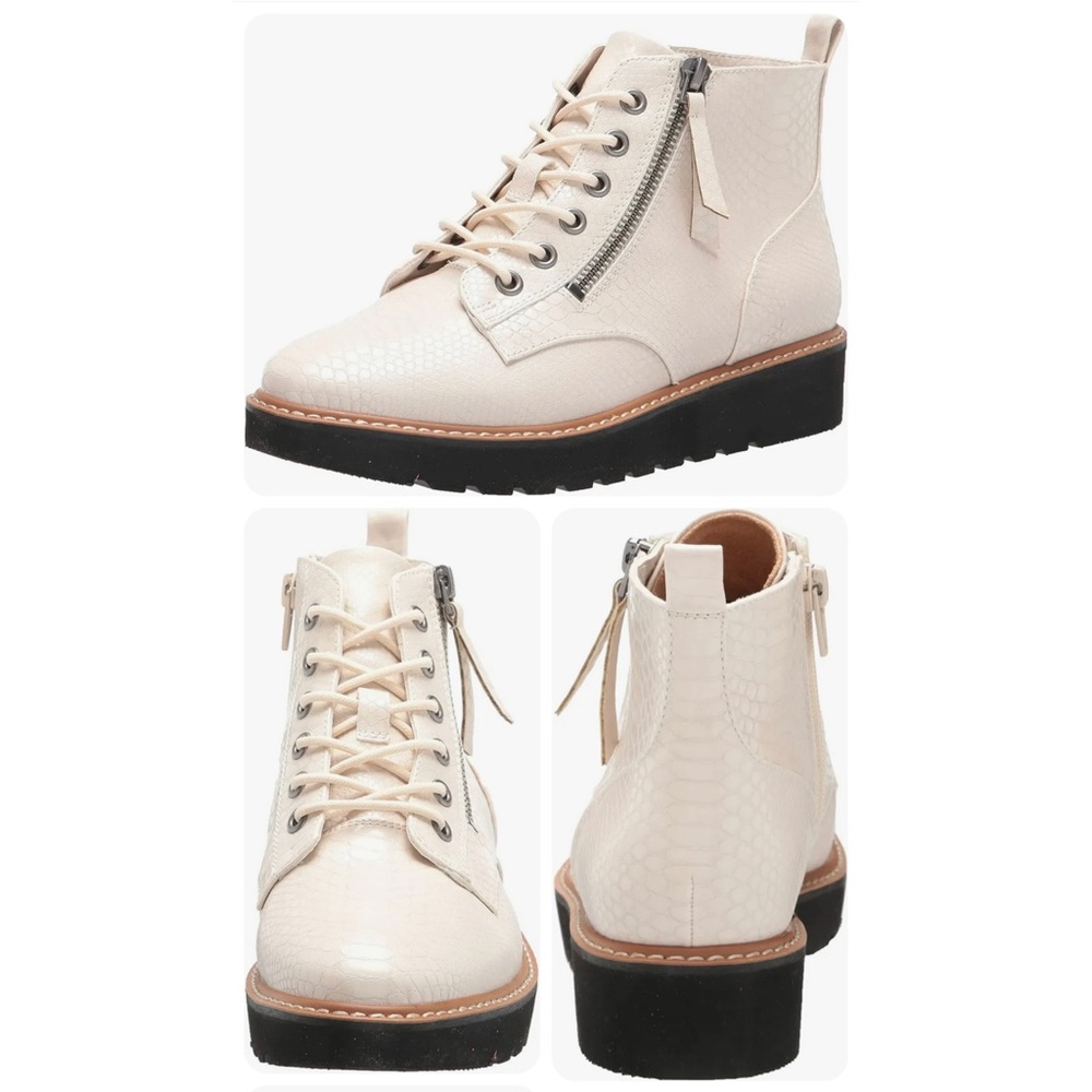 NATURALIZER EEVA PORCELAIN ANKLE BOOTS